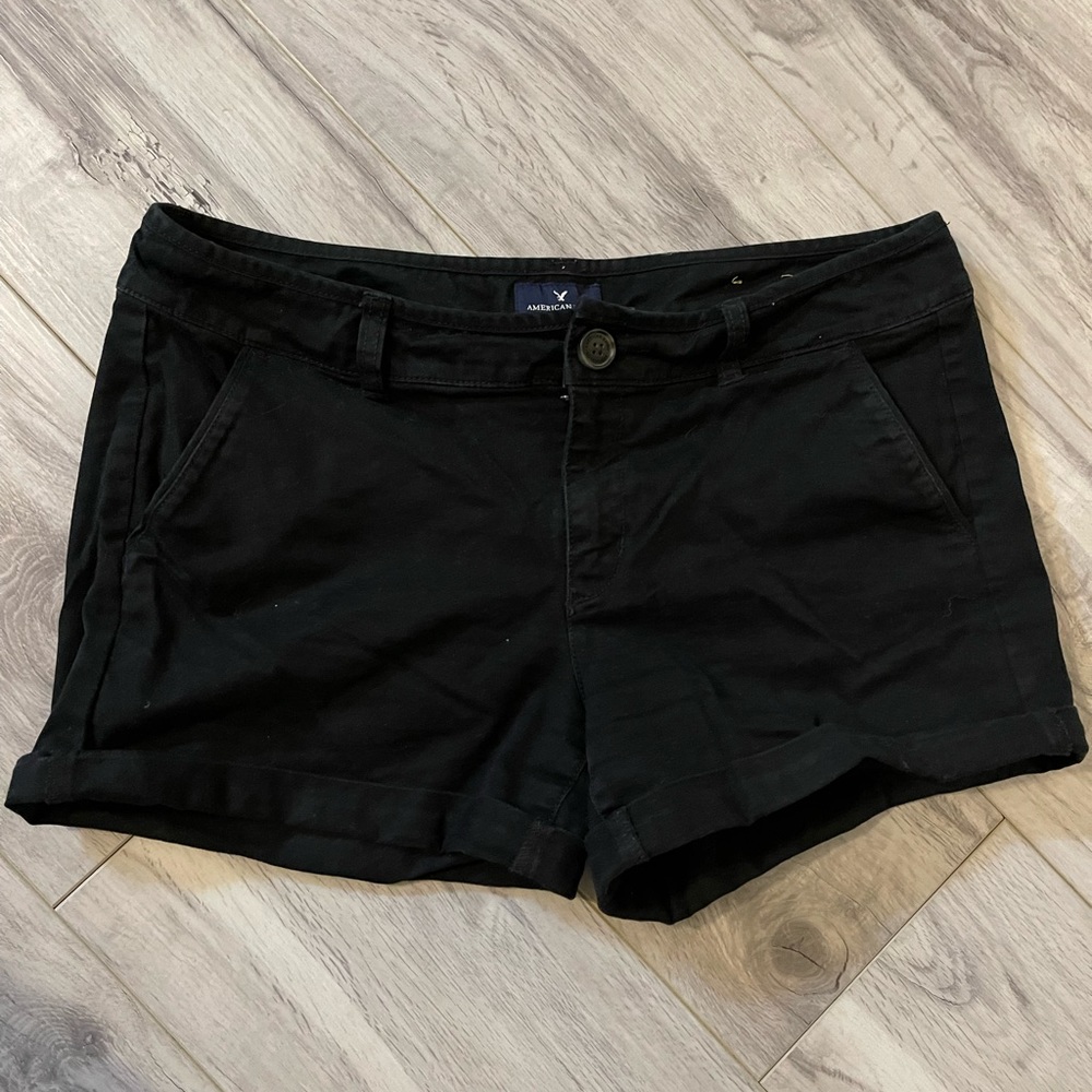 American Eagle Outfitters Black Women Shorts
